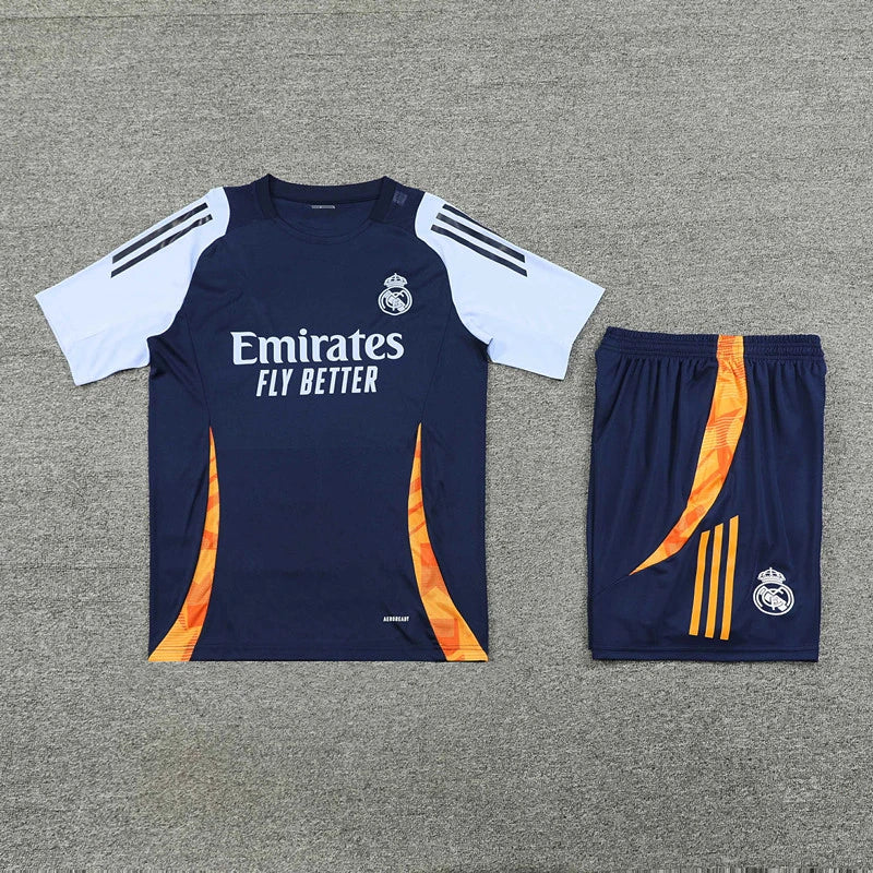 2425 Real Madrid CF Training clothes suit Short sleeve Fan version