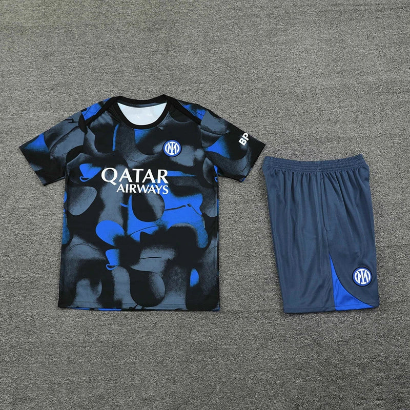 2425 F.C. Internazionale Milano Training clothes suit Short sleeve Fan version