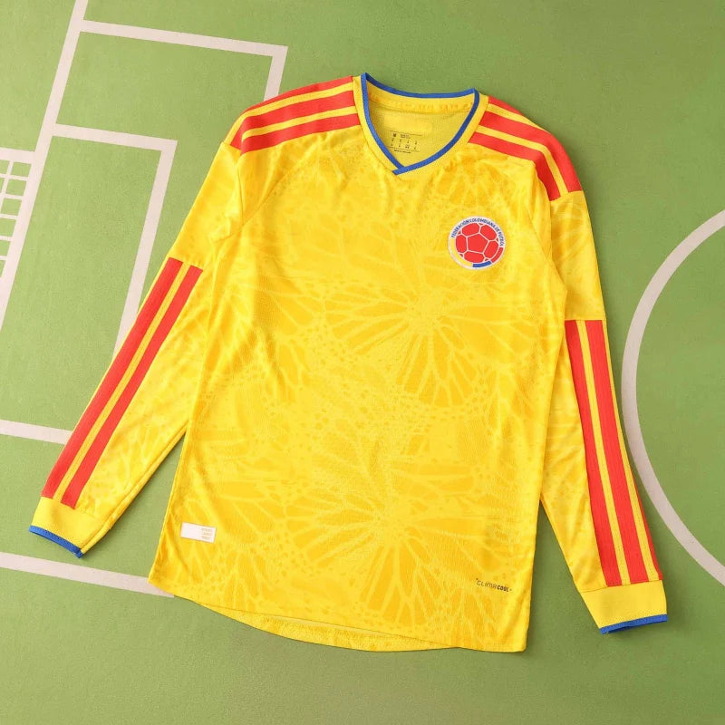 2026 FIFA World Cup Colombia home Long sleeve Player version