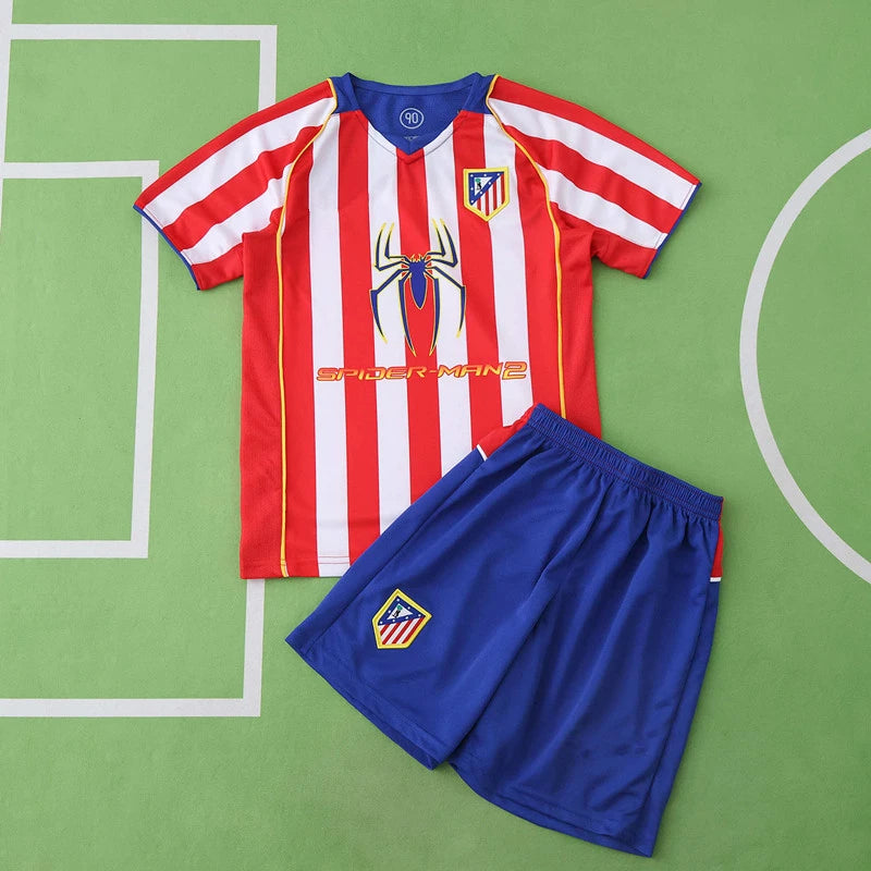 0405 season Club Atlético de Madrid home Kids kit