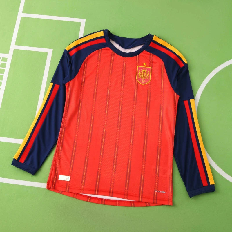 2026 FIFA World Cup Spain home Long sleeve Player version