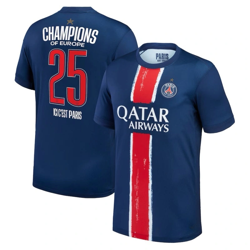 2425 season Paris Saint-Germain F.C. home Champions of Europe 2025 Player version