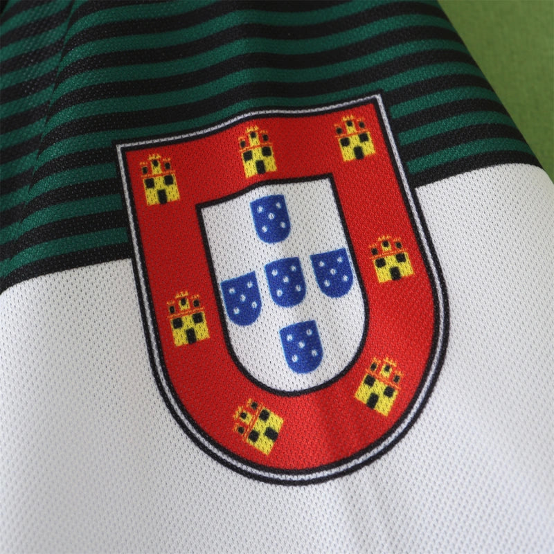 0103 season Sporting CP home Long sleeved Fan version