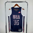 2024 USA national team dark blue 15 Booker