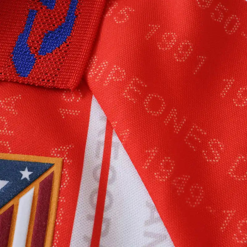 9596 season Club Atlético de Madrid home retro Fan version