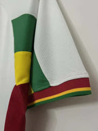02 season Senegal White away retro Fan version
