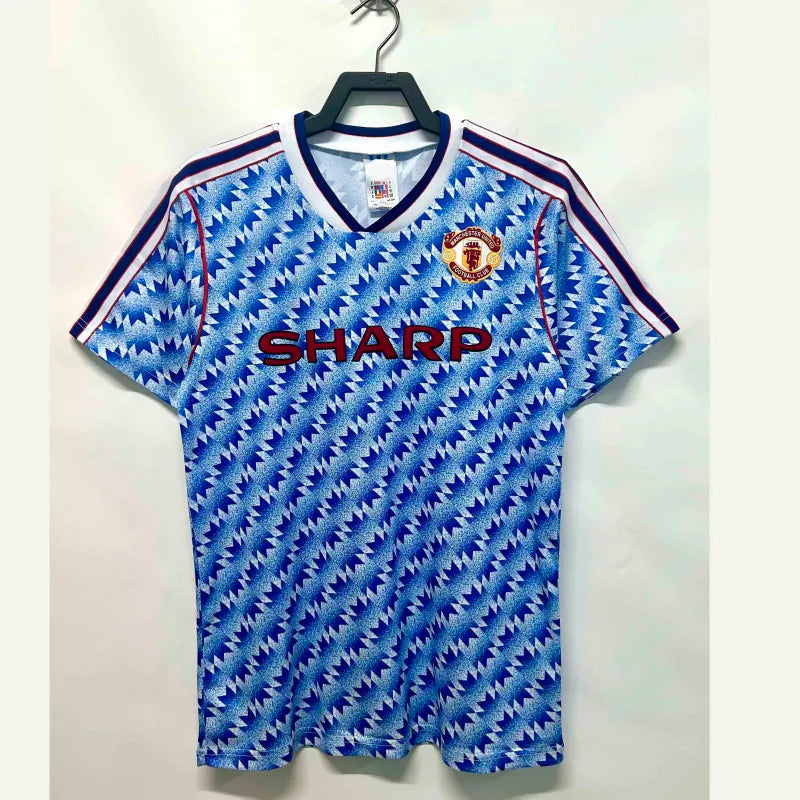 9092 season Manchester United away retro Fan version