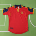 2000 season Spain home retro Fan version