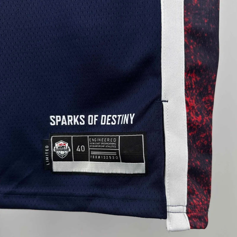 2024 USA national team dark blue 7 Durant