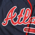 MLB atlanta braves navy blue13NO