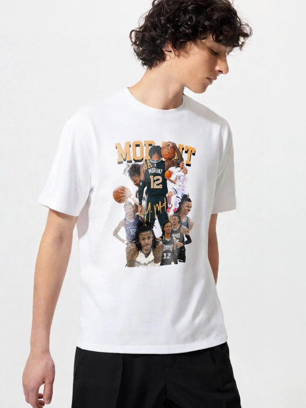 JA MORANT Vintage t-shirt   2505B035