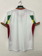 02 season Senegal White away retro Fan version