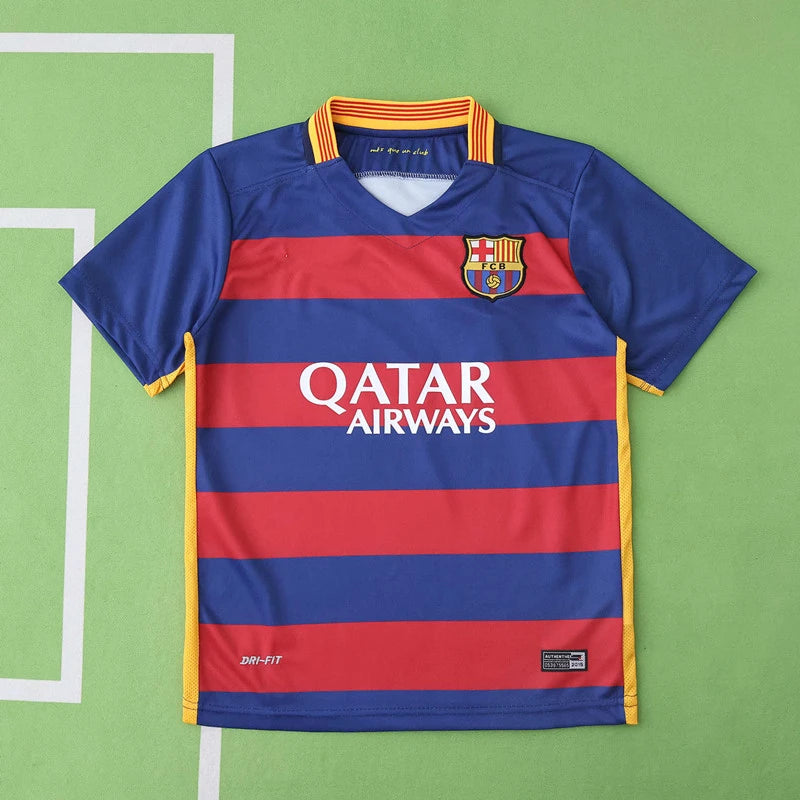 1516 season FC Barcelona / Barça home Kids kit