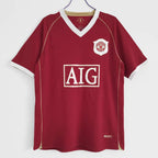 0607 season Manchester United home retro Fan version