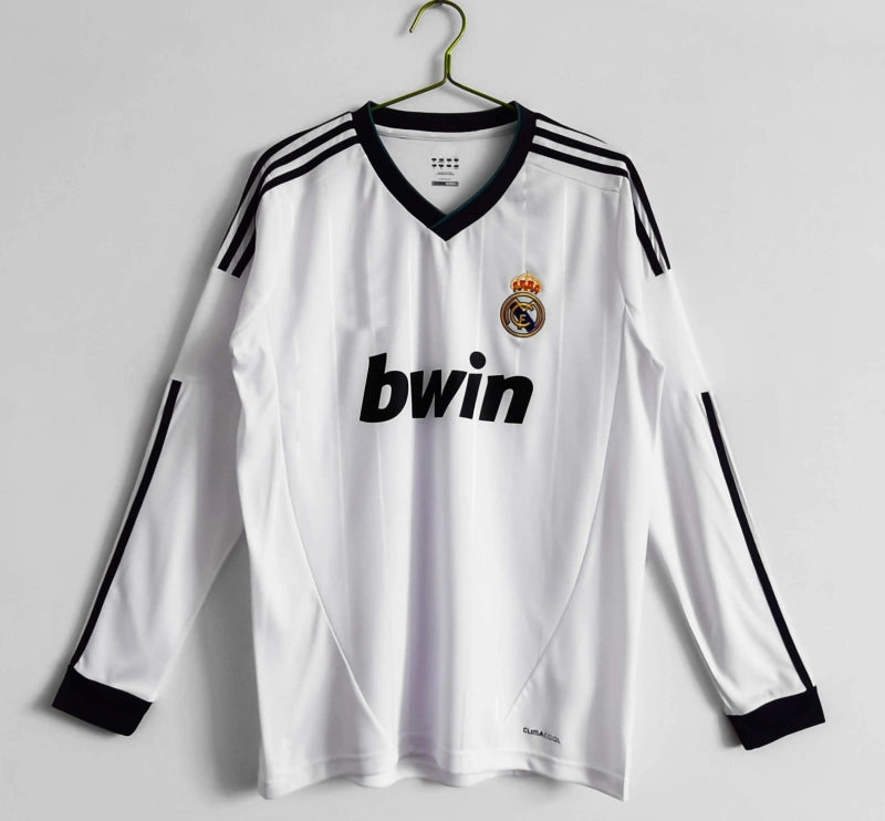 1213 season Real Madrid home Long sleeved retro Fan version