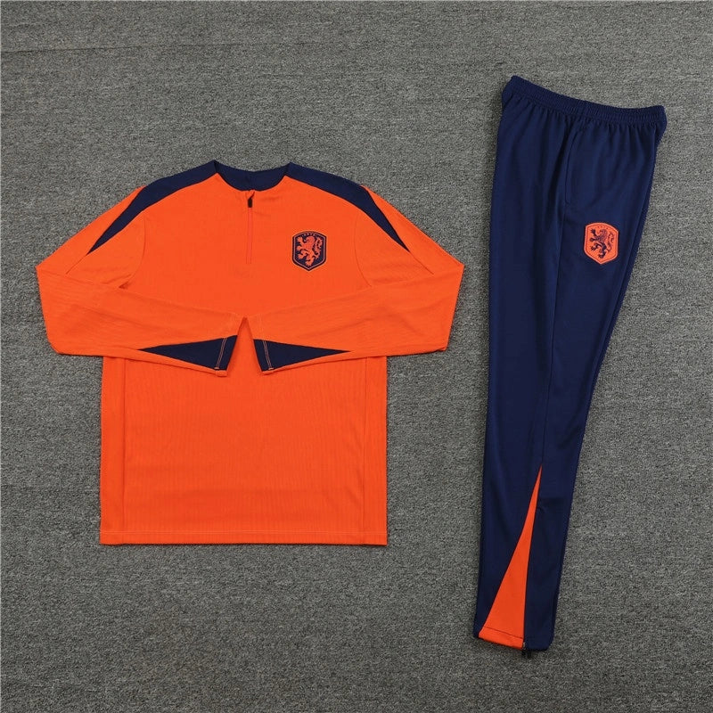 2425 Dutch Orange Training suit set Player version