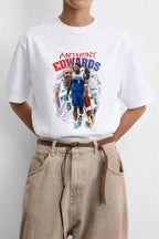 ANTHONY EDWARDS Vintage t-shirt 2505C007