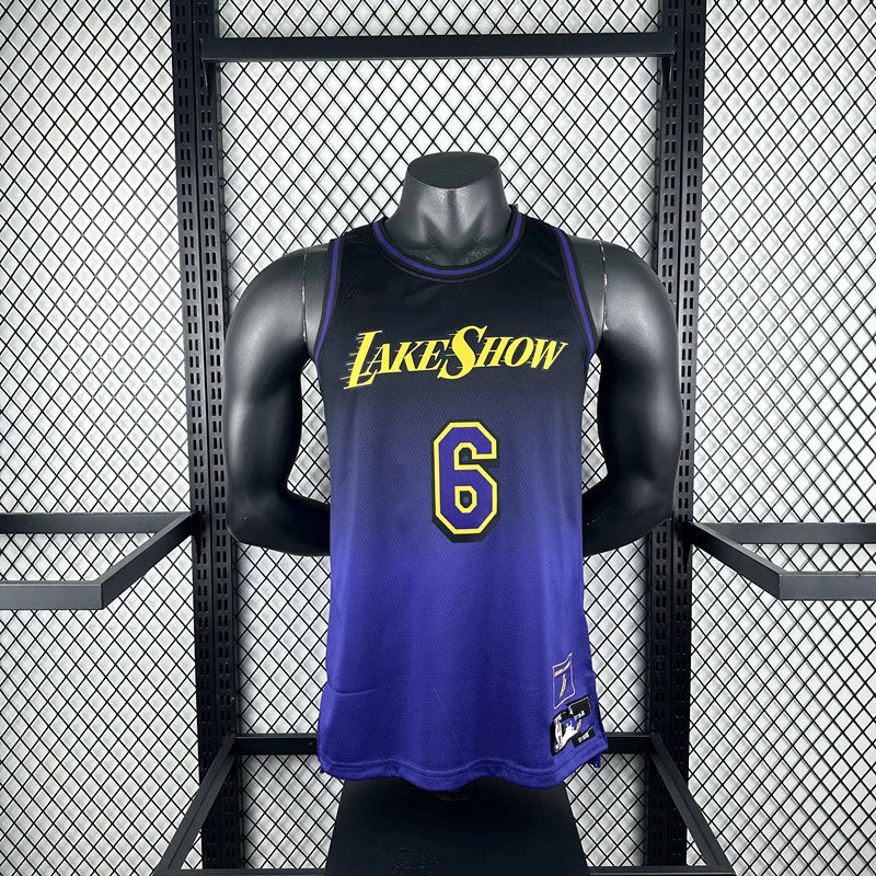 NBA L.A. Lakers 6#JAMES