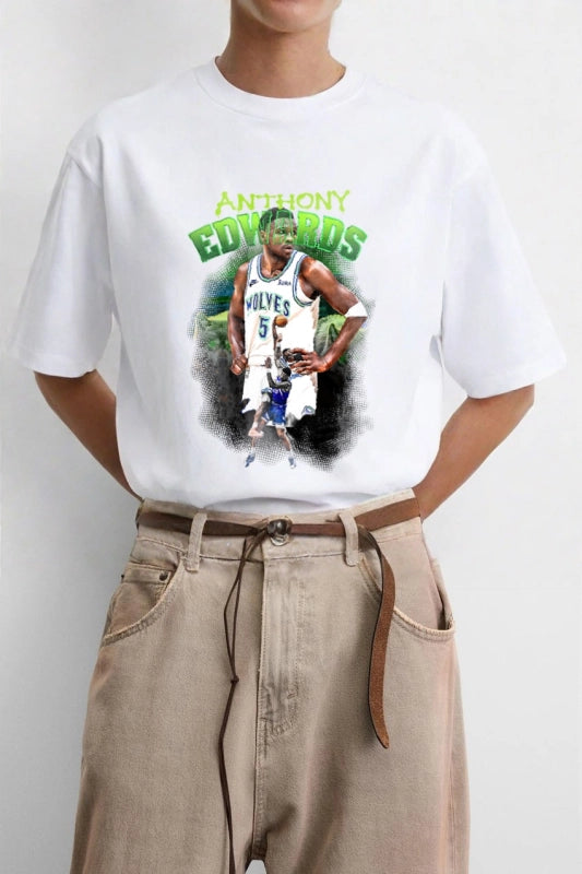 ANTHONY EDWARDS Vintage t-shirt 2505C008
