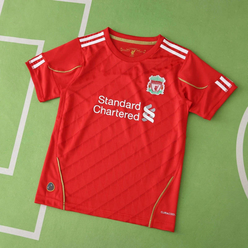2010 season Liverpool F.C. home retro Kids kit