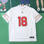 2425  Arizona Cardinals white 3th generation 18#HARRISON JR