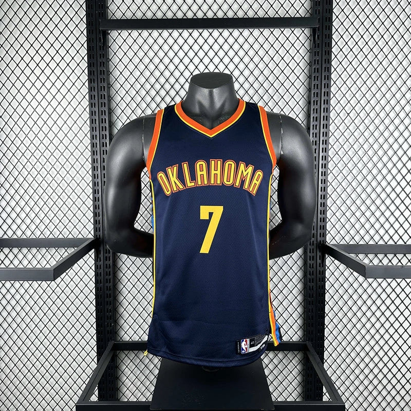 NBA Oklahoma City Thunder 7#NHOLMGREN