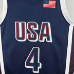 2024 USA national team  dark blue 4 Curry