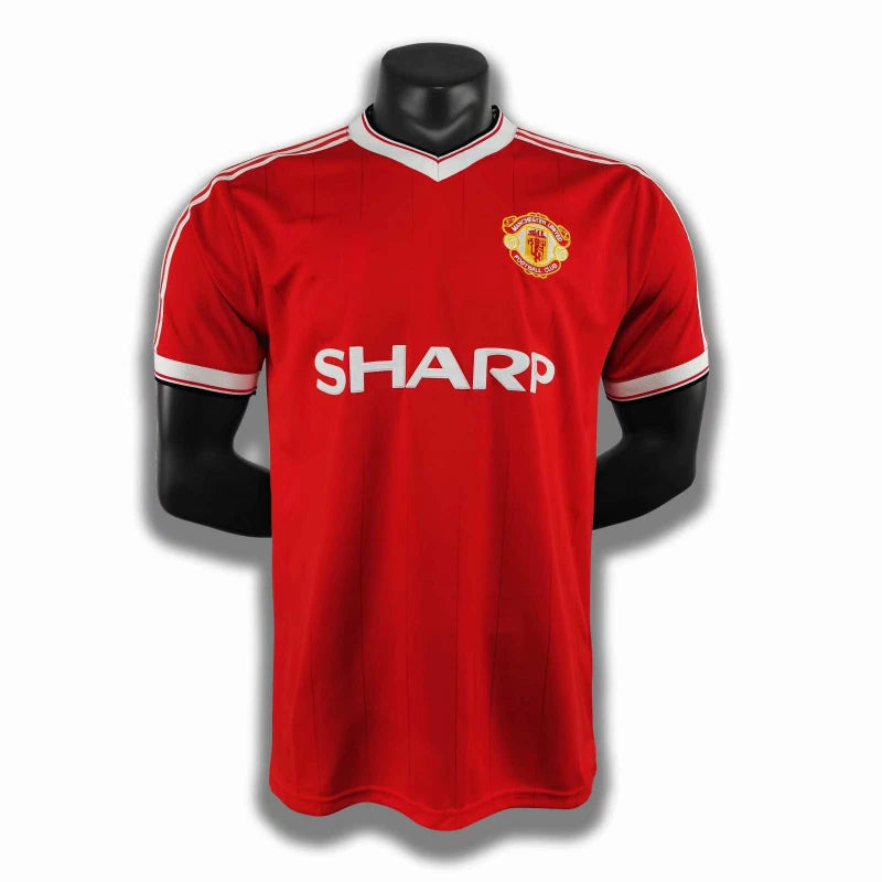 1984 season Manchester United home Retro Fan version