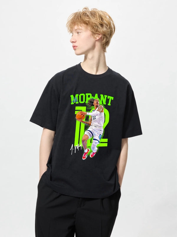 JA MORANT Vintage t-shirt   2505B033