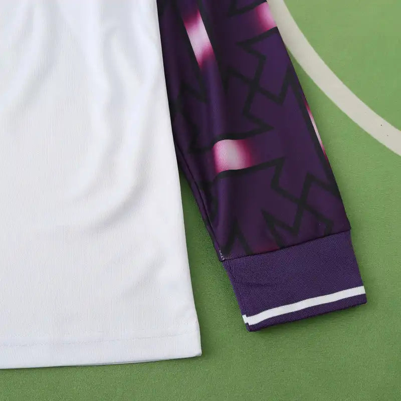 9293 season ACF Fiorentina away Long sleeved Fan version