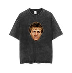 HALFTONE  LARRY  BIRD Vintage t-shirt 2505C059