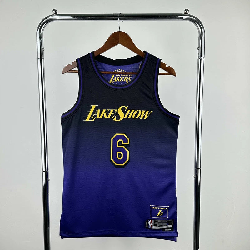 NBA L.A. Lakers 6#JAMES