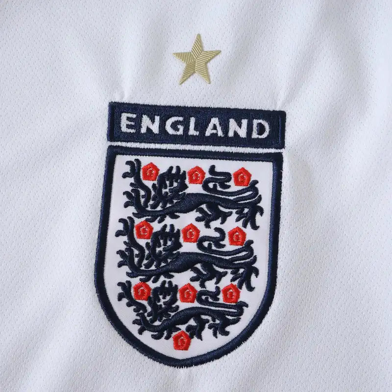 2006 season England home retro Long sleeved Fan version