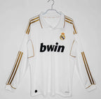 1112 season Real Madrid home Long sleeved Retro Fan version