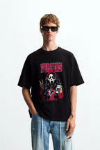 Atlanta Falcons NFL GHOST  Vintage t-shirt 2506A098