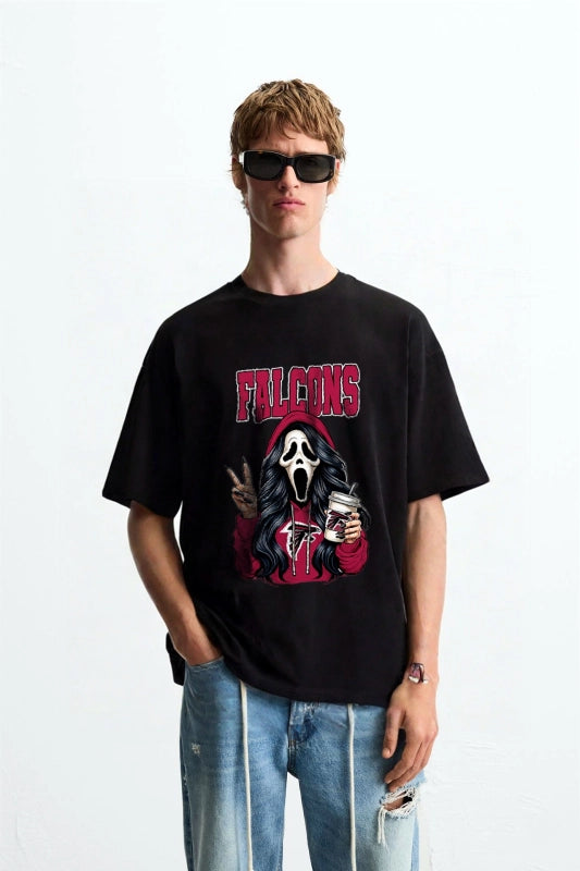 Atlanta Falcons NFL GHOST  Vintage t-shirt 2506A098
