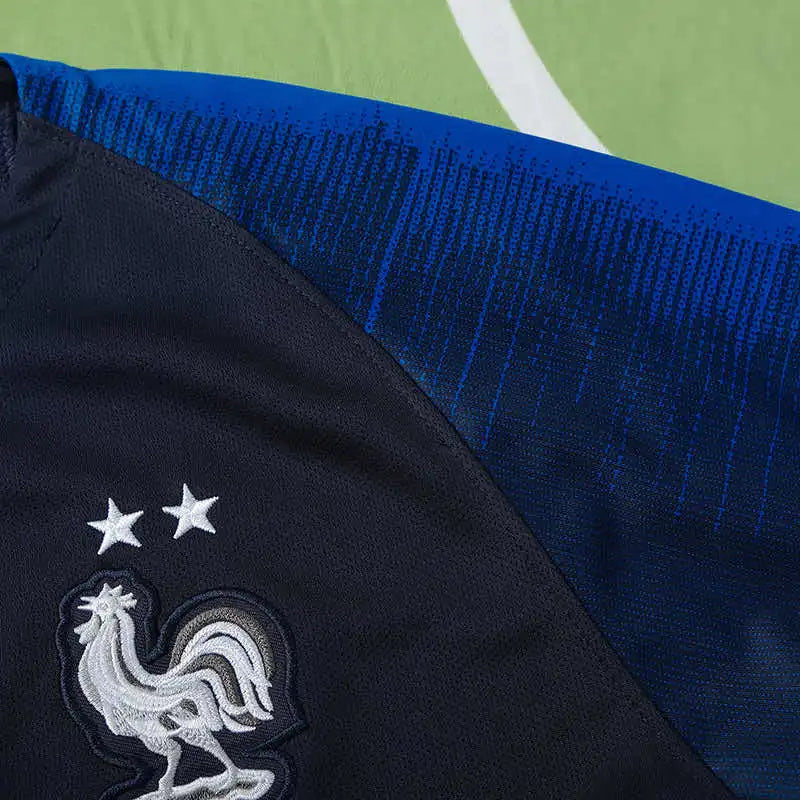18 season France home retro Fan version