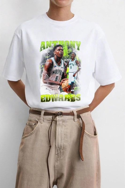 ANTHONY EDWARDS Vintage t-shirt 2505C013