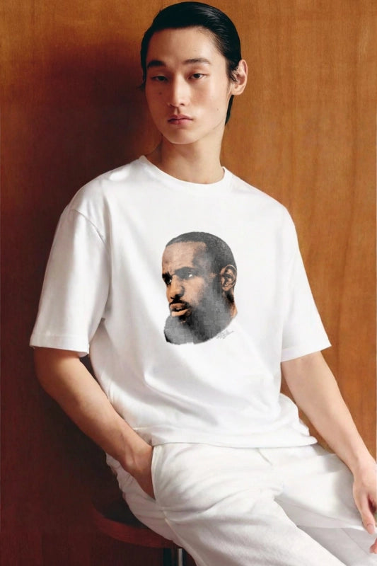 HALFTONE  LEBRON  JAMES Vintage t-shirt 2505C062