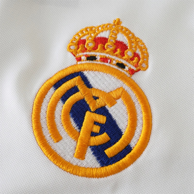 0102 season Real Madrid CF home retro Fan version