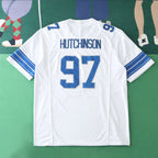 2425 Detroit Lions white 97#HUTCHINSON