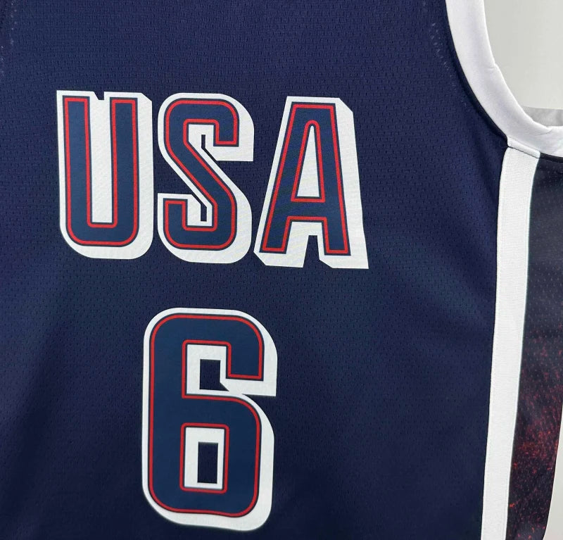 2024 USA national team dark blue 6 James