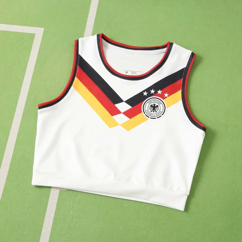 2026 FIFA World Cup Germany Cropped Jersey vest