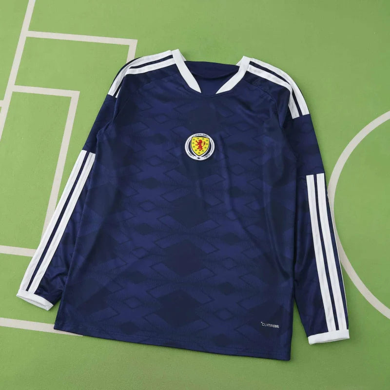 2026 FIFA World Cup Scotland home Long sleeve Fan version