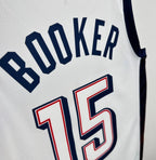2024 USA national team white 15 Booker