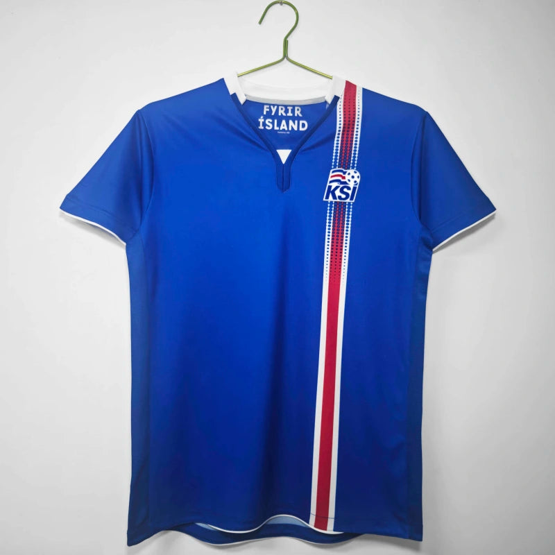 1617 season Iceland Home retro Fan version