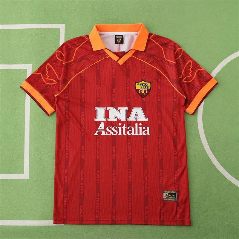 9900 season A.S. Roma home retro Fan version