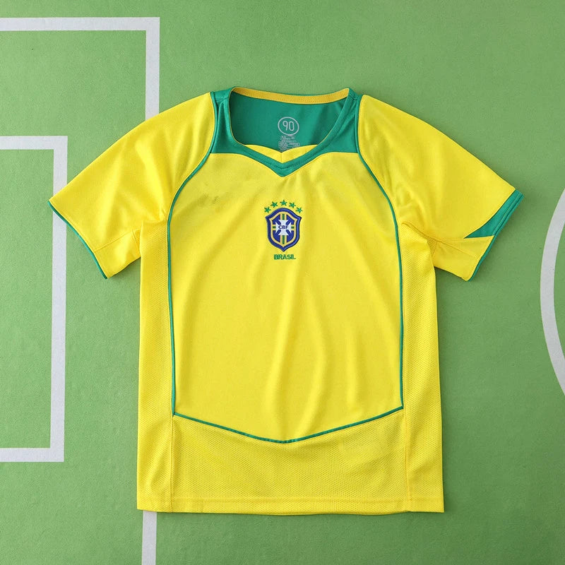 2004 Brazil home retro Kids kit