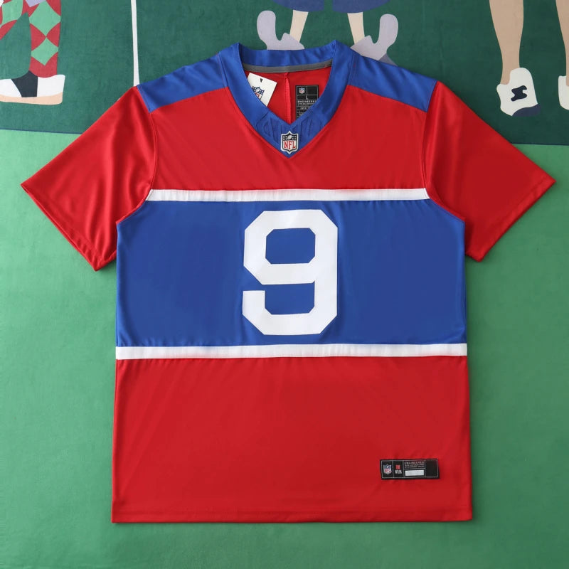 2425 New York giants red 3th generation 9#NABERS