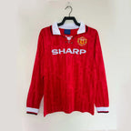 9294 season Manchester United Home Long Sleevesd retro Fan version